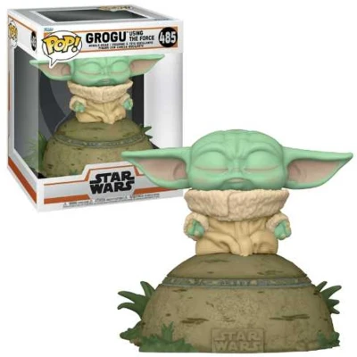 Afbeelding van Star Wars the Mandalorian Funko Pop Vinyl: Grogu using Force