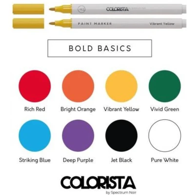 Afbeelding van Colorista Paint Markers Bold Basics 8 st