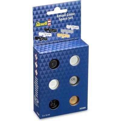 Afbeelding van Revell 32209 Verfkleuren voor Ruimtevaart 6x14ml Enamel set Verf