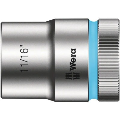 Afbeelding van Wera 8790 HMC Zyklop hand en machinedop 1/2&quot; aandrijving 11/16&quot;x37mm