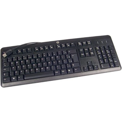 Afbeelding van HP 672647 043 toetsenbord USB QWERTZ Duits Zwart