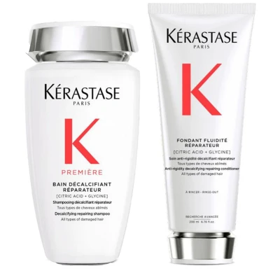 Afbeelding van Kerastase Première Bain Décalcifiant Réparateur 250ml + Fondant Fluidité 200ml bundel/set/pakket