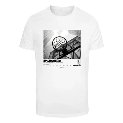 Afbeelding van Mister Tee NYC Ballin Tshirt print, Heren, Maat: XXL, White