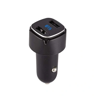 Afbeelding van Auto Companion Bluetooth FM zender, universele autolader met dubbele USB en handsfree apparaat