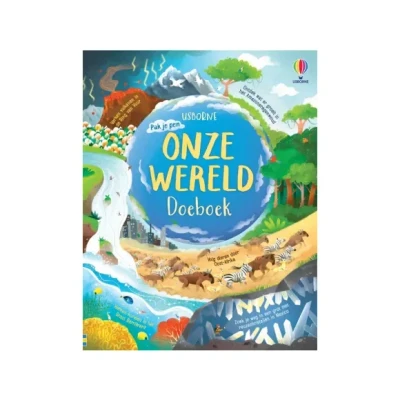 Afbeelding van Uitgeverij usborne doeboek onze wereld