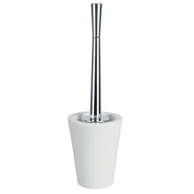 Afbeelding van Spirella Max wc borstel toiletborstel garnituur van porselein wit