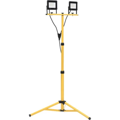 Afbeelding van vidaXL Spotlight met statief LED 2x30 W koudwit