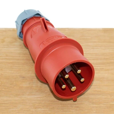 Afbeelding van Mennekes fasenwisselaar 5p 32a 400v ip44 am top 322