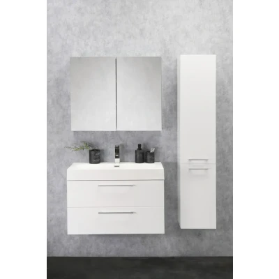 Afbeelding van Differnz Somero badmeubelset 60cm hoogglans wit