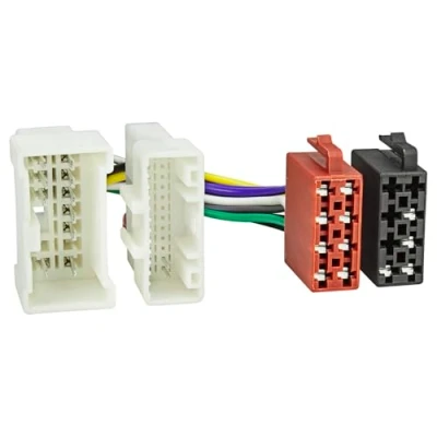 Afbeelding van tomzz Audio 7009 000 Radio adapterkabel compatibel met Dacia vanaf 2012 Renault Mercedes Citan Smart 2014 tot 16pin ISO standaard