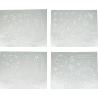 Afbeelding van Raamsticker Kerst Thema