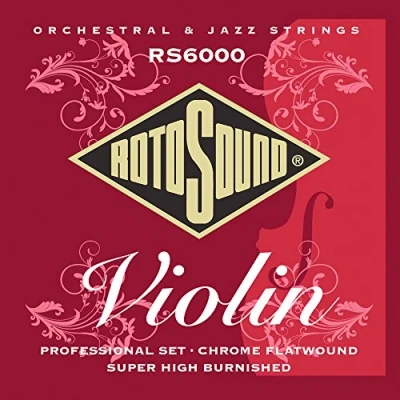 Afbeelding van Rotosound snaren voor viool, viool professionele set medium RS6000