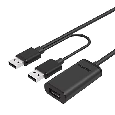 Afbeelding van Unitek Y 277 USB kabel 2.0 2 x A (5 m, 2.0),