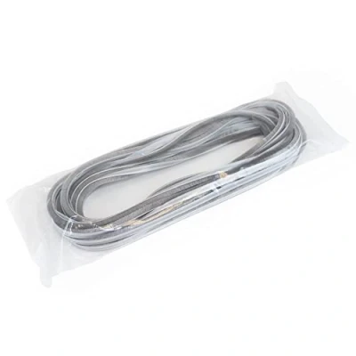Afbeelding van Emuca Zelfklevende borstelstrip, hoogte 17 mm, rol van 10 m, Grijs
