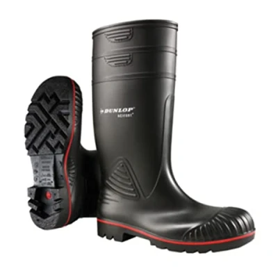 Afbeelding van Dunlop Acifort laars Heavy Duty S5, maat 48, Dunlop, Zwart Geschikt voor Veehouderij