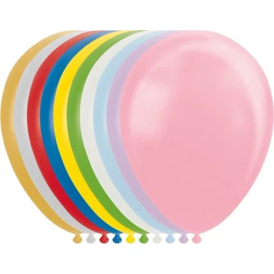 Afbeelding van Globos Ballonnen Metallic Pearl Mix Kleuren 30cm, 10st.