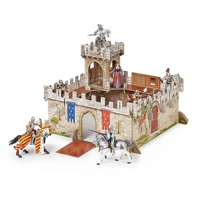 Afbeelding van Papo Middeleeuws Fantastisch Kasteel van Prins Philip 60007 Speelomgevingen voor kinderen Geschikt jongens en meisjes Vanaf 3 jaar