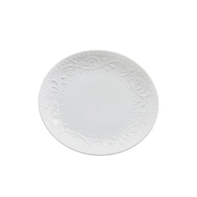 Afbeelding van Bord Homla SYLIA White Ornament, 27 cm