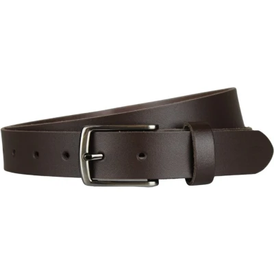 Afbeelding van Leren riem Jeans Dames/Heren grote maten Bruin Riemmaat: 125 Pantalon Lange