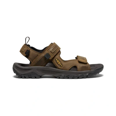 Afbeelding van Keen Targhee III OPEN TOE Sandal Outdoorsandalen, Heren, Maat: 42.5, Mulch Leer en textiel