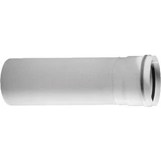 Afbeelding van Ubbink rolux cascade verlengbuis rookgasafvoer enkelwandig 110 mm l 2000 pp wit 0718103