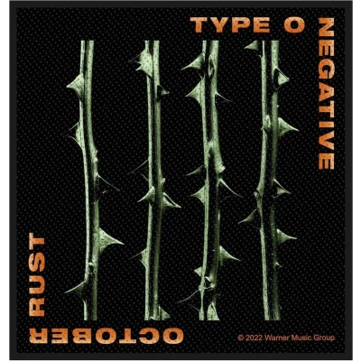 Afbeelding van Type O Negative October Rust Patch Zwart