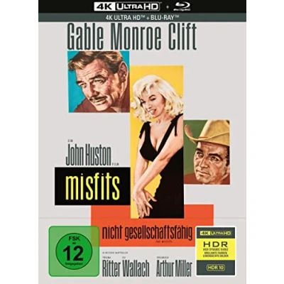 Afbeelding van Misfits Nicht gesellschaftsfähig 2 Disc Limited Collector&#039;s Edition im Mediabook (UHD Blu ray + ray): Deutsch, Englisch