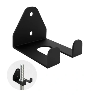 Afbeelding van Enkele halter opbergrek, verticale ophangstandaard, Olympische wandhouder, ruimtebesparend, commerciële of huishoudelijke accessoires