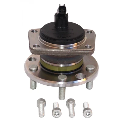 Afbeelding van MAPCO 26639 Wiellagerset Achteras links en rechts Met wielnaaf, ingebouwde ABS sensor, schroeven FORD: MONDEO 3 Kombi, Stufenheck