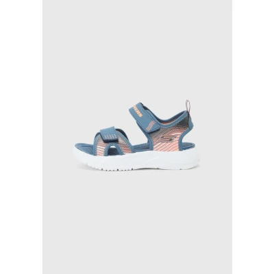 Afbeelding van Skechers Microspec Splash Sandalen voor kinderen, Maat: 27, Navy/gray/orange Schoenen