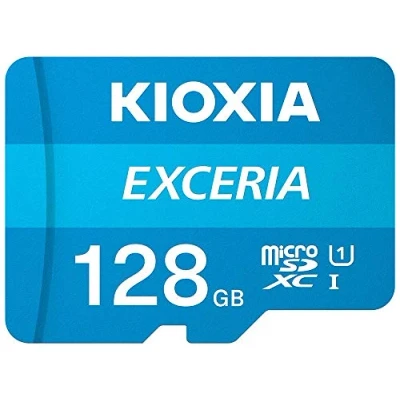 Afbeelding van Kioxia Exceria 128GB MicroSDXC Klasse 10 UHS I