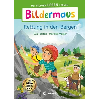 Afbeelding van Bildermaus Rettung in den Bergen: Mit Bildern lesen lernen Ideal für die Vorschule und Leseanfänger ab 5 Jahren Leselernschrift ABeZeh