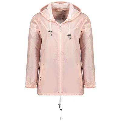Afbeelding van Geographical Norway Boat Lady Winddichte jas voor dames Outdoor Waterafstotende met lange mouwen Regenjas Wandelen Seizoen Lente Zomer Herfst Winter, Oudroze, S
