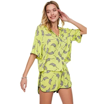 Afbeelding van Trendyol TBESS21AU0078 Volwassenen Vrouwen Single pack Licht groen 40