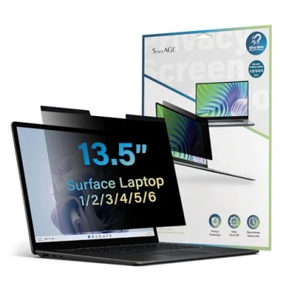 Afbeelding van SenseAGE Magnetische Premium Privacy Filter voor Microsoft Surface Laptop 13,5&quot; (5/4/3/2/1), Anti Spy Screen Filter, Blauw Licht, Afneembare Schermbescherming 13,5 inch