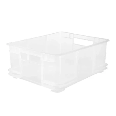 Afbeelding van Euro box Large 43x35x18 20,5 L Bruno Transparant Keeeper Ok 15456