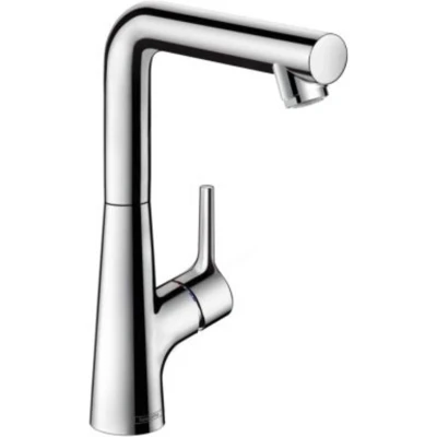 Afbeelding van Hansgrohe Talis S 1 greeps wastafelkraan 210 draaibare uitloop met