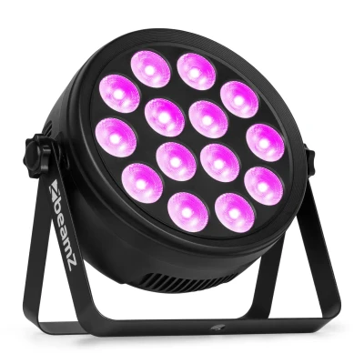 Afbeelding van BeamZ BCC145 LED PAR spot met 14x 4W LED’s RGBW Inclusief