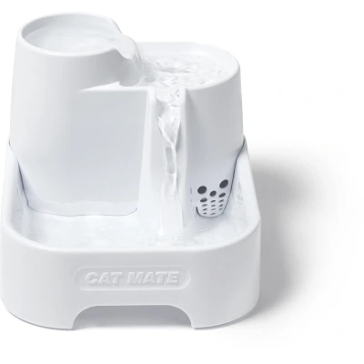 Afbeelding van Closer Pets Cat Mate Katten drinkfontein 335 wit