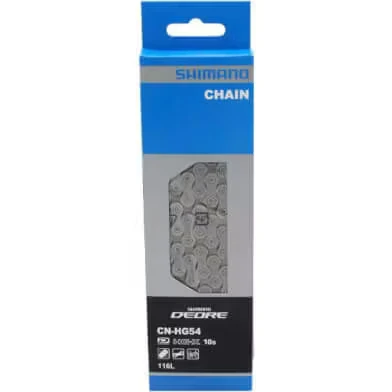 Afbeelding van Shimano Deore CN HG54 ketting BikeTotaal.nl Zilver