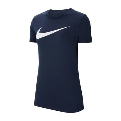 Afbeelding van Nike Performance Tshirt print, Dames, Maat: Small, Blauweiss