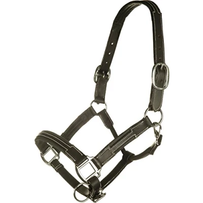 Afbeelding van HKM Lederen Halster Soft Zwart Full