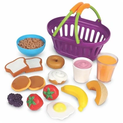 Afbeelding van Learning Resources New Sprouts Ontbijt Mand Spelen Set