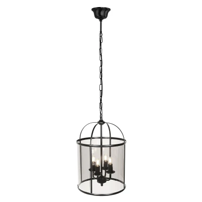 Afbeelding van Steinhauer hanglamp Pimpernel zwart 5972ZW