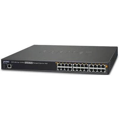 Afbeelding van Planet injector HPOE 1200G 12p gigabit poe 802.3at 360W