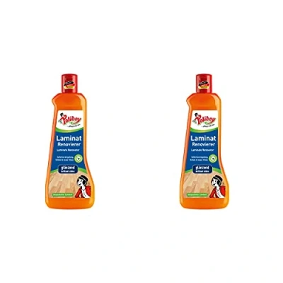 Afbeelding van Poliboy laminaatrenovator directe verzegeling langdurige glans en bescherming vloerreiniging verpakking van 2 stuks x 500 ml (1 liter) Made in Germany