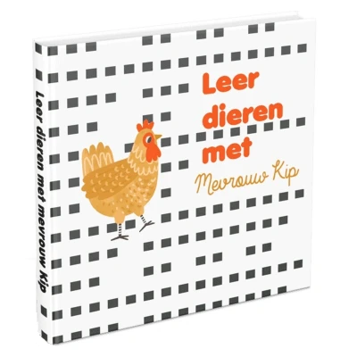 Afbeelding van Leer dieren met mevrouw Kip (Hardback)