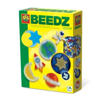 Afbeelding van SES Creative strijkkralenset Beedz glow in the dark 1400 stuks
