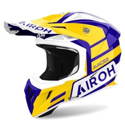 Afbeelding van Airoh 2024 Aviator Ace 2 Sake Crosshelm Geel maat M