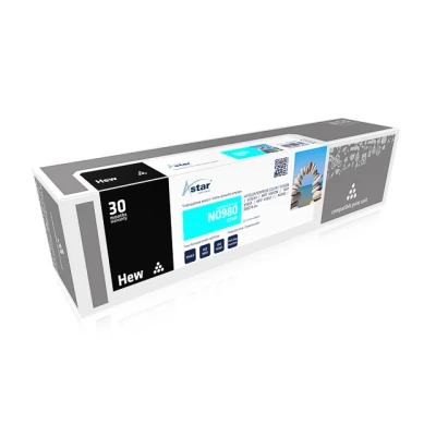 Afbeelding van As15496 Astar Hp 980 Oj Inkt Cyaan Rebuilt 6600Pagina&#039;s Chip 110Ml